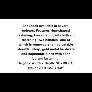 Zara Bags - ZARA GREY BACKPACK WITH FRONT RING Zara Bags - ZARA GREY BACKPACK WITH FRONT RING